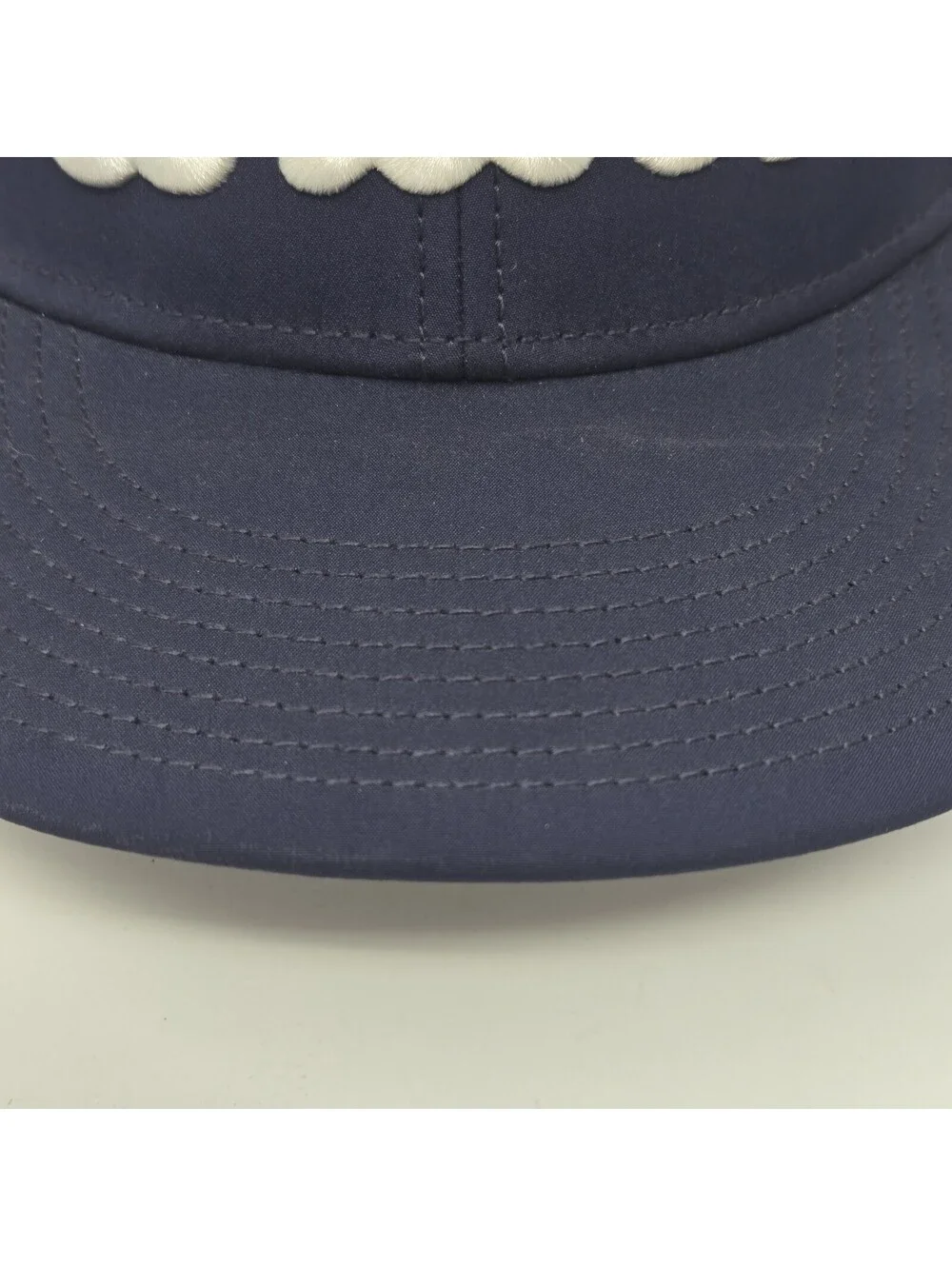 Wilson Staff Golf Hat Cap Navy Blue Adjustable Hook & Loop Performance